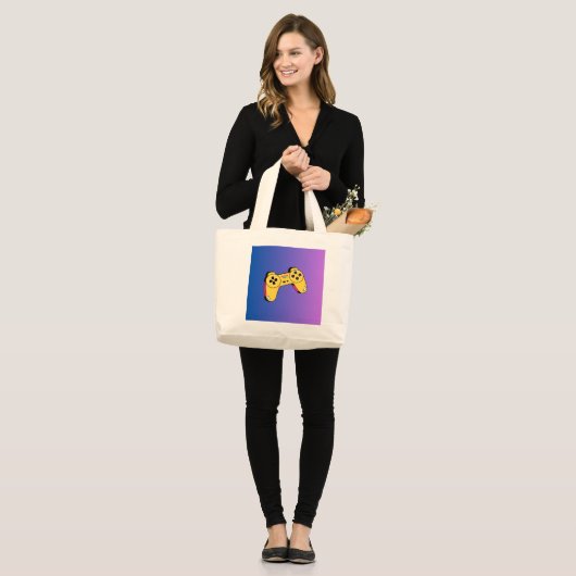 Gamepad Bag Jumbo Stoffbeutel (Vorderseite (Model))