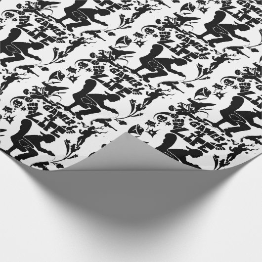 Gamer 4 Life Geschenkpapier (Ecke)