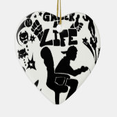 Gamer 4 Life Keramikornament (Rechts)