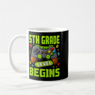 Gamer 5. Garde Zurück zur Schule Erster Tag der Fü Kaffeetasse