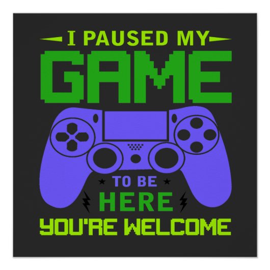 GAMER 7A POSTER (Vorderseite)