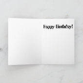 Gamer altern nicht bis zum Geburtstag Karte (Innenseite)