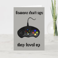 Gamer altern nicht bis zum Geburtstag