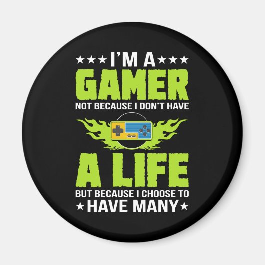 Gamer Am A Gamer Magnet (Vorne)