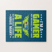 Gamer Am A Gamer Puzzle (Horizontal)