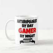 Gamer Anthropologe Kaffeetasse (Links)