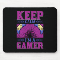 Gamer Art Behielt Calm I Bin Gamer