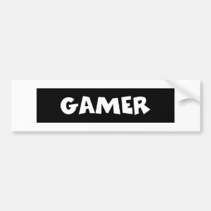 Gamer Autoaufkleber
