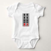 Gamer Baby Strampler (Vorderseite)