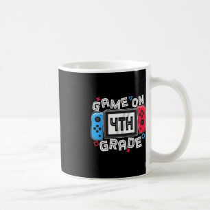 Gamer Back to School Fun Game auf 4. Klasse Kids B Kaffeetasse