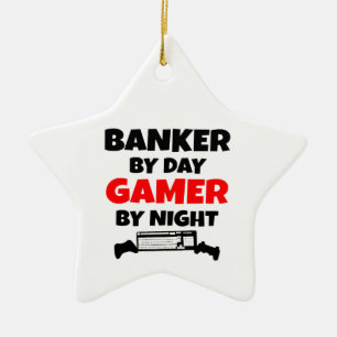 Gamer Banker Keramikornament