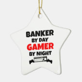 Gamer Banker Keramikornament (Links)