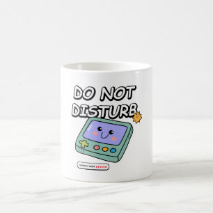 Gamer bei der Arbeit, nicht stören! Kaffeetasse
