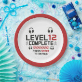 Gamer Birthday oder Abschluss Pappteller (Party)