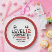 Gamer Birthday oder Abschluss Pappteller (Party)