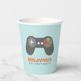 Gamer Birthday Party Paper Cup Pappbecher