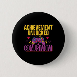 Gamer-Bonus-Mama freigeschaltet Videospiel-Stiefmu Button