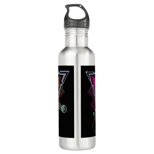 Gamer Boy Edelstahlflasche (Rückseite)