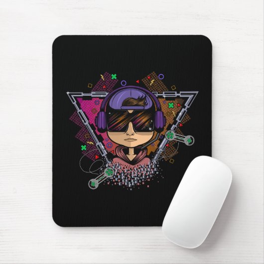 Gamer Boy Mousepad (Mit Mouse)