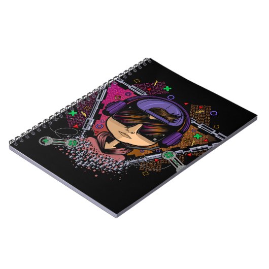 Gamer Boy Notizblock (Linke Seite)