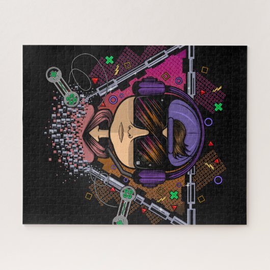 Gamer Boy Puzzle (Horizontal)