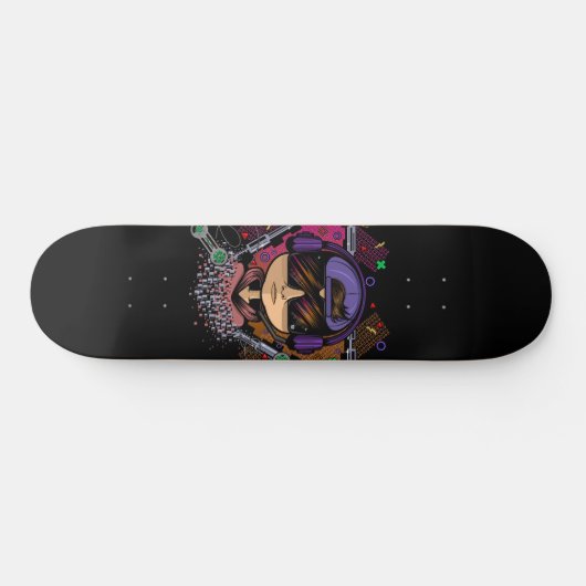 Gamer Boy Skateboard (Horizontal)