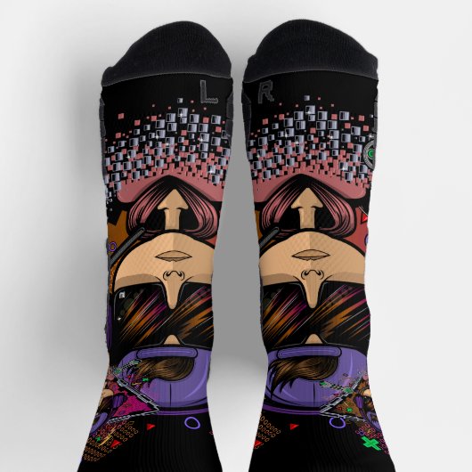 Gamer Boy Socken (Oben)