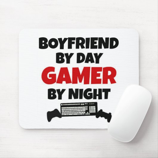 Gamer Boyfriend Mousepad (Mit Mouse)