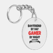 Gamer Boyfriend Schlüsselanhänger (Vorderseite links)