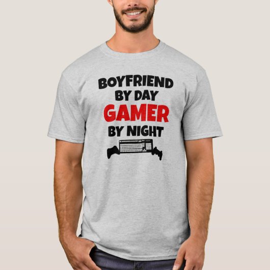 Gamer Boyfriend T-Shirt (Vorderseite)