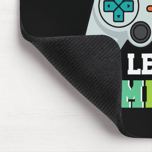 Gamer Boys der zweiten Klasse - Level abgeschlosse Mousepad (Ecke)
