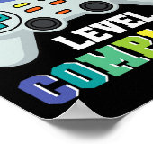 Gamer Boys der zweiten Klasse - Level abgeschlosse Poster (Ecke)