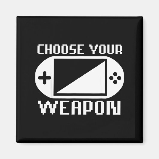 Gamer , Boys Men Women Video Gaming Is My Therapy  Magnet (Vorne)