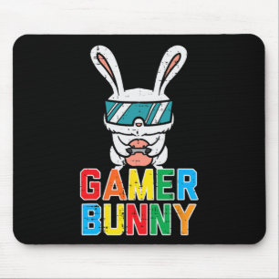 Gamer Bunny Niedlich Easter Video Game Boys Kind Mousepad
