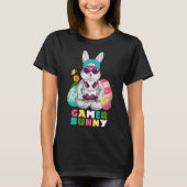 Gamer Bunny Niedlich Oaster Video Game Gaming Boys T-Shirt (Vorderseite)