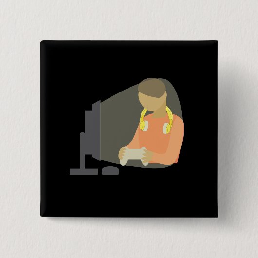 Gamer Button (Vorderseite)