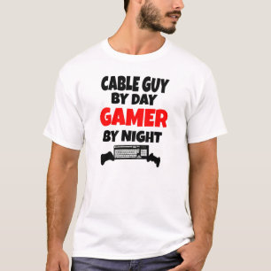 Gamer Cable Typ T-Shirt