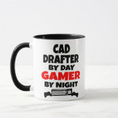 Gamer CAD Drafter Tasse (Links)