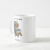 Gamer Capybara beim Videospielen Kaffeetasse (Vorderseite Links)