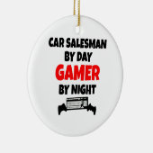 Gamer Car Salesman Keramik Ornament (Rechts)
