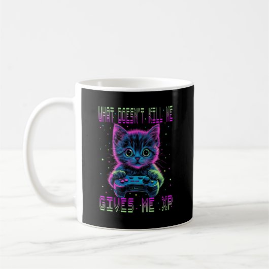 Gamer Cat XP Kaffeetasse (Links)