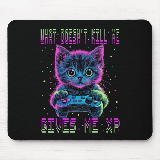 Gamer Cat XP Mousepad (Vorne)