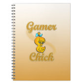 Gamer Chick Notizblock (Vorderseite)