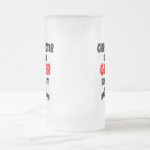 Gamer Chiropraktor Mattglas Bierglas (Mittel)