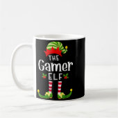 Gamer Christmas Elf Matching Pajama X-mas Party Kaffeetasse (Links)