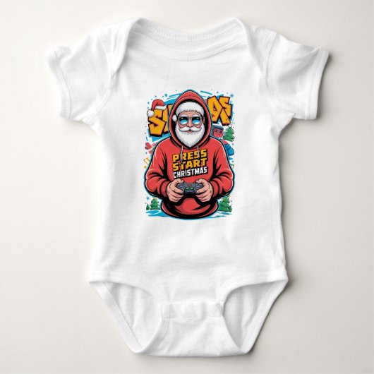Gamer Christmas Gifts for Console Lovers Baby Strampler (Vorderseite)