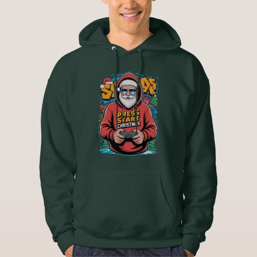 Gamer Christmas Gifts for Console Lovers Hoodie (Vorderseite)