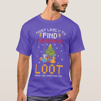 Gamer Christmas lustig T-Shirt