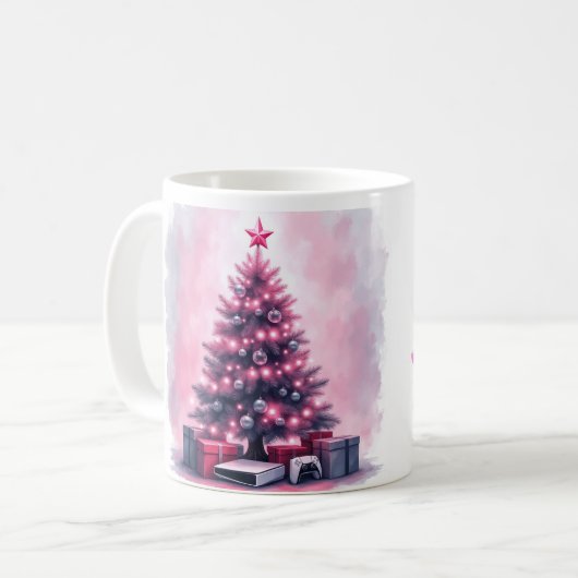 Gamer christmas Mug Kaffeetasse (Vorderseite Links)