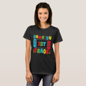 Gamer Ck To School First Day Grade Team 1st Grade T-Shirt (Vorne ganz)